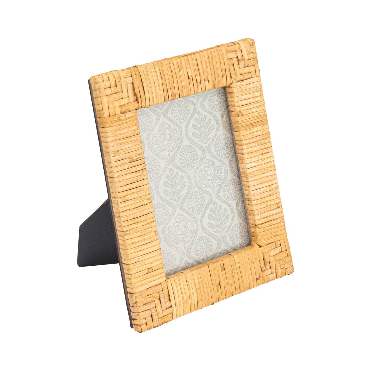 Hello Honey® Natural Handwoven Rattan Photo Frame